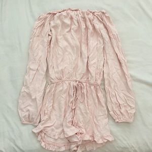 RARE Brandy Melville Blush Gabriella Romper